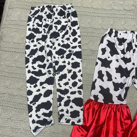 Toddler cow print outfit bundle size SX - Picture 5 of 9